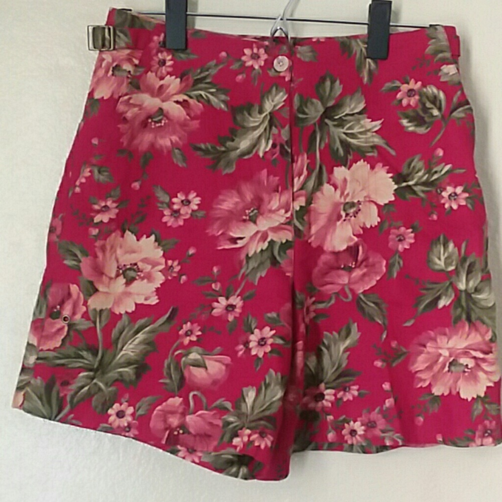 Lauren Ralph Lauren tropical linen shorts